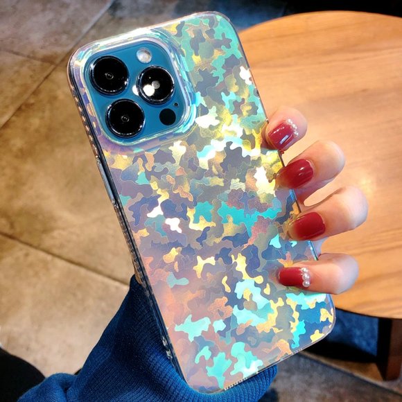 NEW iPhone 13/Pro/Max Luxury Laser iphone case - Picture 5 of 6